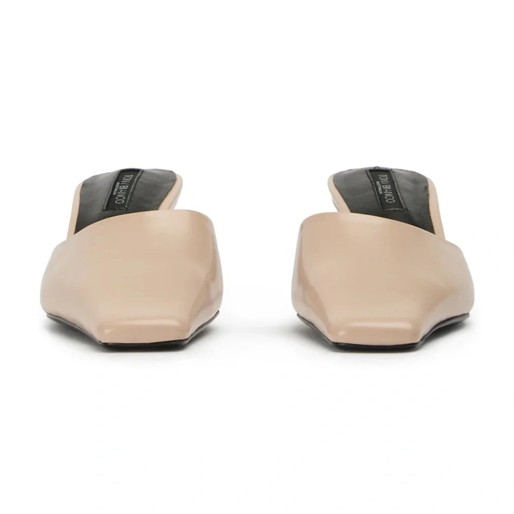Tony Bianco Cream Mules - Picture 5 of 7